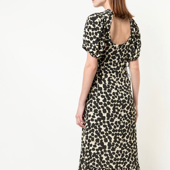 PROENZA SCHOULER
Crepe Painted Dot Cinched Dress - Picture 4 of 5